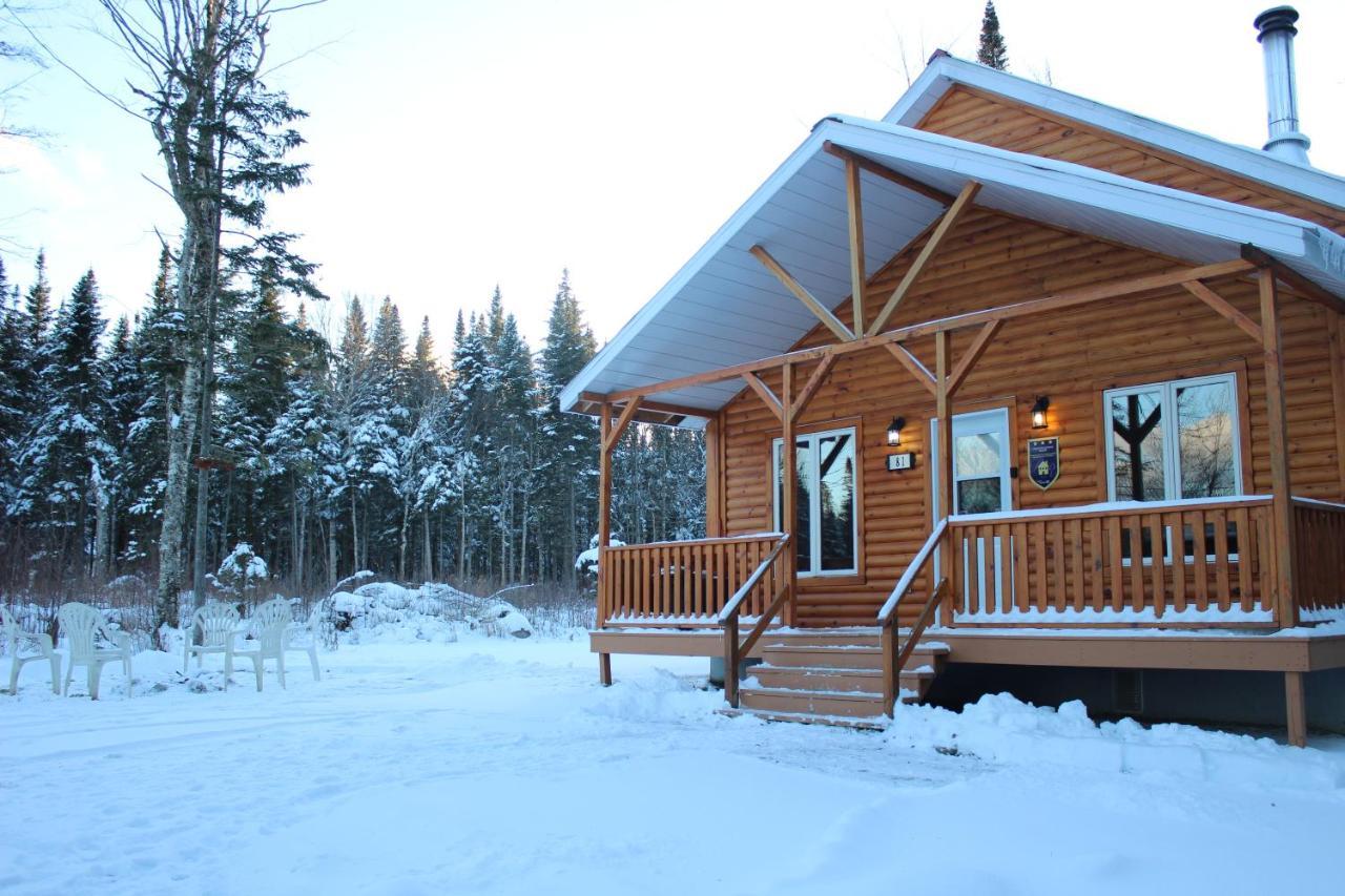 Chalets Du Domaine - De Luxe Notre-Dame-Des-Bois Dış mekan fotoğraf